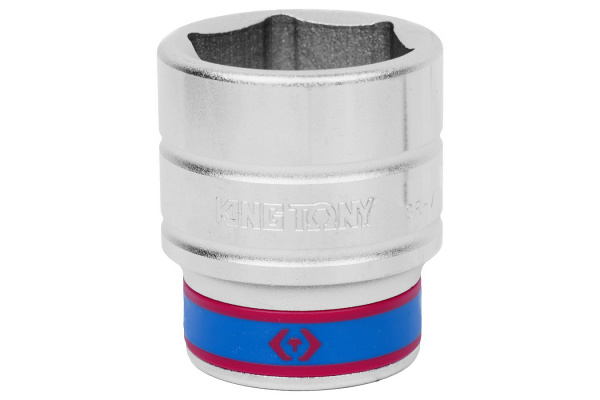Головка торцевая стандартная шестигранная KING TONY 333508S, 3/8", 1/4", дюймовая