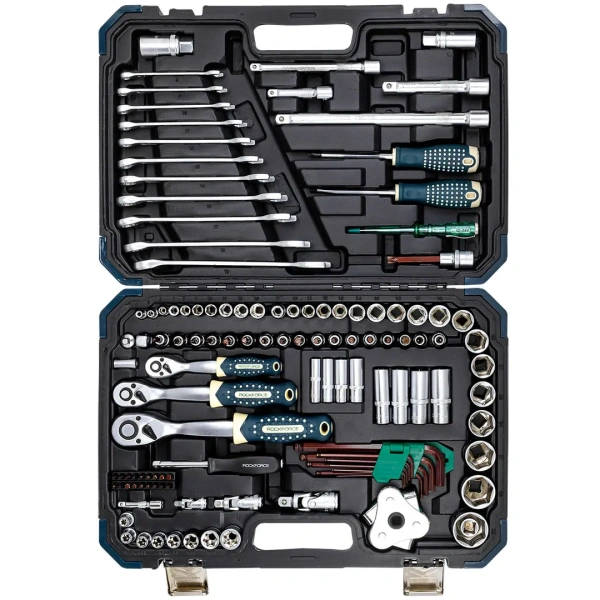 Набор инструментов 121пр. 1/4'', 1/2'',3/8''( 6гр.)