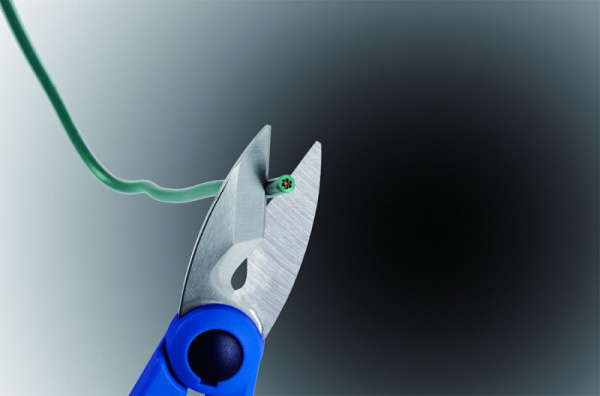 Ножницы электрика для резки проводов 150 мм KING TONY 6AB13-06