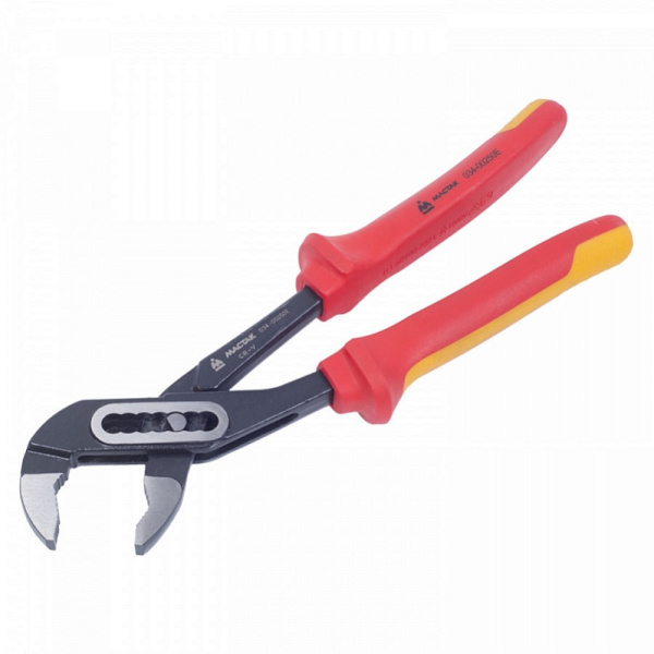 Клещи переставные МАСТАК 034-00250EH, 250 мм, диэлектрические, держатель