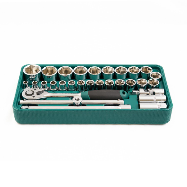 Набор инструмента ROSSVIK LST030 (головки 1/2", ложемент, 30 предметов)