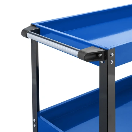 Тележка инструментальная металлическая 3-х полочная