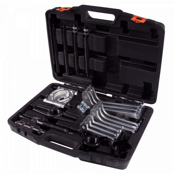 Съемник подшипников гидравлический AFFIX AF10419010C, 10 т, 75-100 мм, 21 предмет