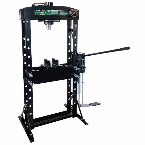 Пресс гидравлический напольный 30т(рабочая высота: 0-940мм, рабочая ширина 510мм,рабочий стол 180*510,ход штока 150мм))