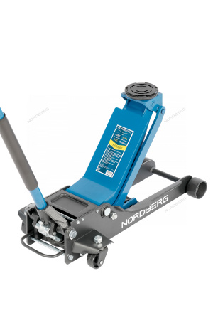 Домкрат подкатной грузоподъемность 3,5 тонн, подхват 95 мм, высота подъема 540 мм NORDBERG N32037