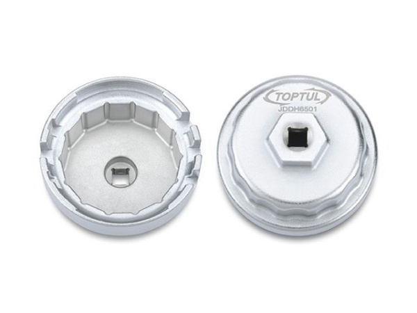 Съемник-чашка масляных фильтров 64,5мм 14гр. TOPTUL