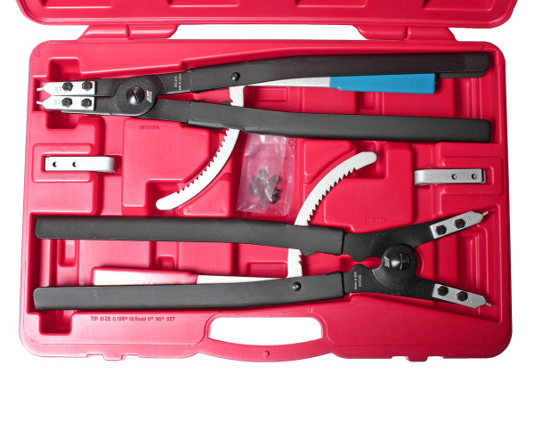 Съемник колец стопорных JTC 5624 (20", набор, 2 предмета в кейсе)