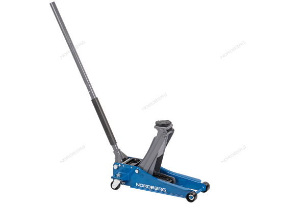Домкрат подкатной NORDBERG N32025E (2,5 т, с резиновой насадкой)