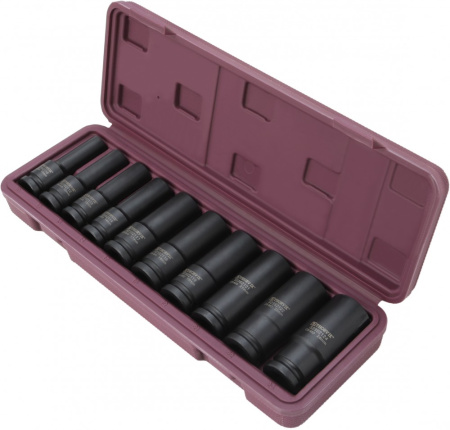 Набор головок торцевых ударных глубоких Thorvik S23S2110S (1/2"DR, 10-24 мм, 10 предметов Thorvik)