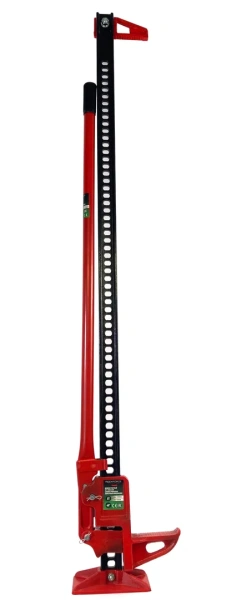 Домкрат реечный 3т 60''(высота подхвата - 155мм, высота подъема - 1350мм)