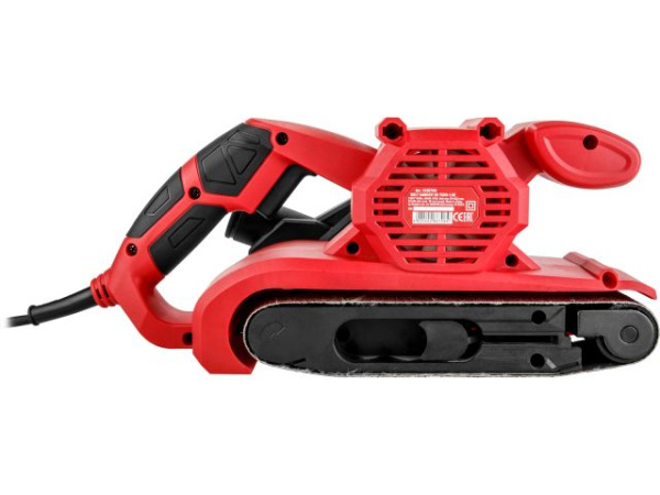 Ленточная шлифмашина Wortex SB 7609-1 AE в кор. 900 Вт, лента 76х533 мм, крепление к столу