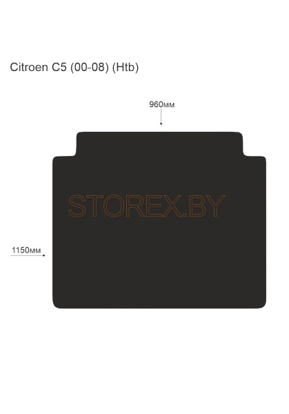 Citroen C5 (00-08) (Htb) Багажник copy