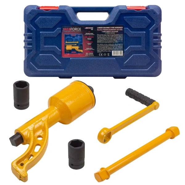 Гайковерт ручной с редуктором (Головки-32мм и 33мм, длина-330мм, передаточное число 1:78, 7500 Н/м)