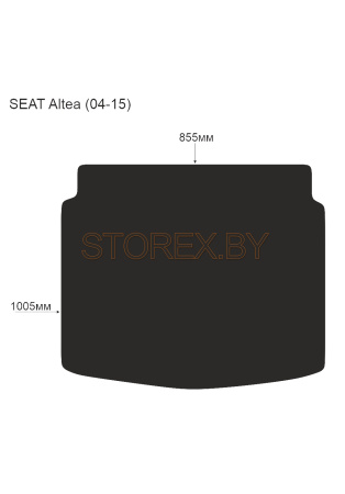SEAT Altea (04-15) Багажник copy
