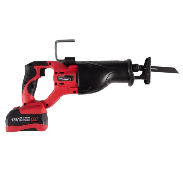 Аккумуляторная пила сабельная 18 В 4 предмета MIGHTY SEVEN DRS-101A