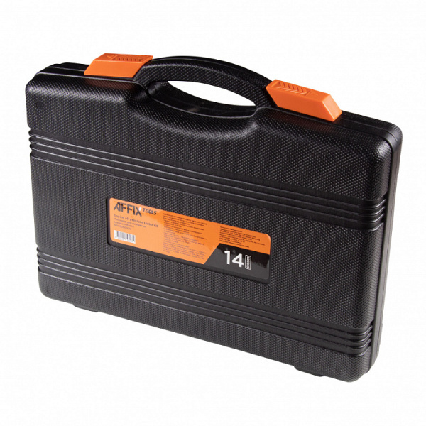 Манометр для измерения давления масла, 0-10 БАР, комплект адаптеров AFFIX AF12020010C