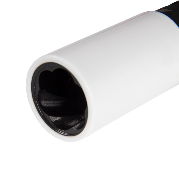 Головка для поврежденного крепежа глубокая 1/2" 17 мм тонкостенная пластиковая защита AFFIX AF10931017