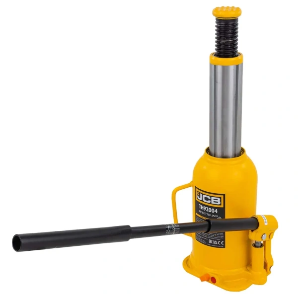 Домкрат бутылочный 20т с клапаном (h min 235мм, h max 445мм, ход штока-150мм, ход винта-60мм)