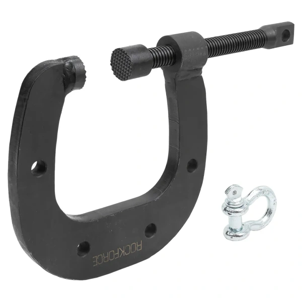 Захват для кузовных работ ''струбцина''(макс.усилие 4т, ширина захвата 95мм)