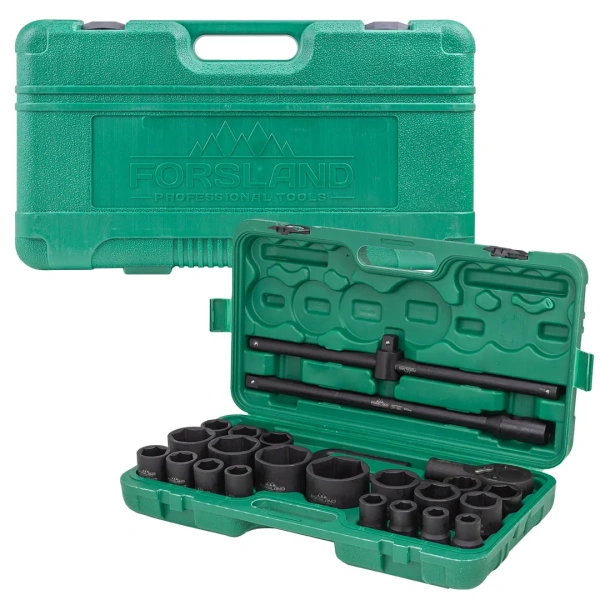 Набор инструментов ударных 26пр. 3/4''(6гр.)