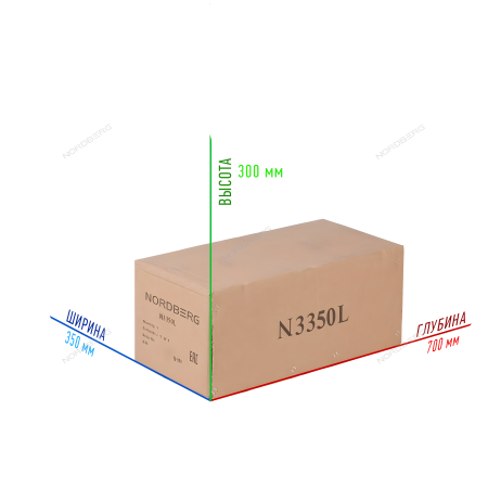 Домкрат пневмогидравлический подкатной 50 т NORDBERG N3350L