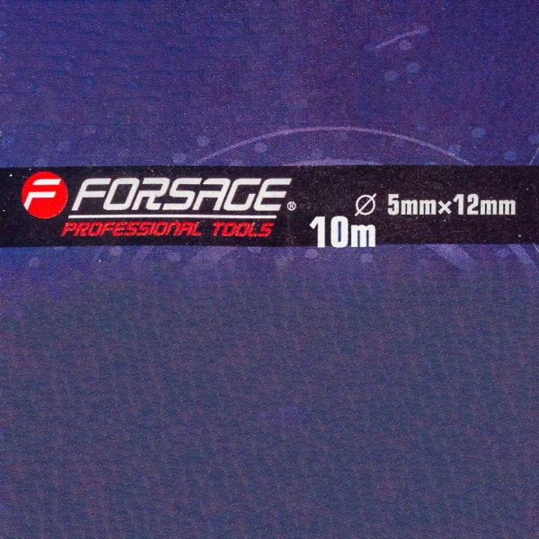 Шланг резиновый армированый бензо-маслостойкий 5х12ммх10м(повышенная гибкость и сопротивление к излому,раб.давл. 20bar,max 60bar,-30C°+70C°,DIN20018)