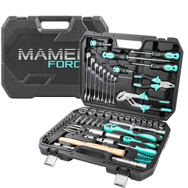 Набор инструментов PROFI 76пр. 1/4'',1/2''(6гр)(4-32мм)