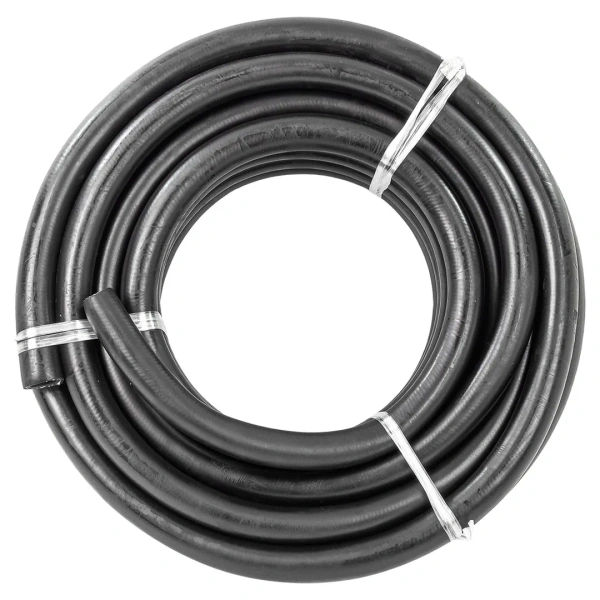 Шланг резиновый армированый бензо-маслостойкий 14х23ммх15м(повышенная гибкость и сопротивление к излому,раб.давл. 20bar,max 60bar,-30C°+70C°,DIN20018)