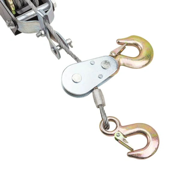 Лебедка рычажная тяговая ,4т (диаметр троса -6мм,длина троса 1.75/3.5м)