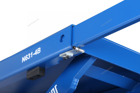 Подъемник ножничный NORDBERG N631-4B_380 (4 т, 380 В, синий)