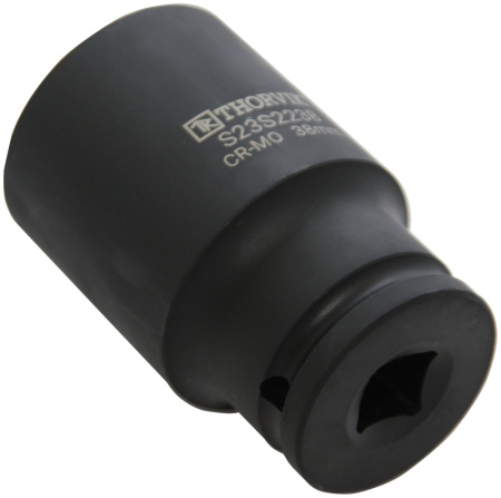 Головка торцевая ударная глубокая 12-гранная Thorvik S23S2230 (1/2"DR, 30 мм)