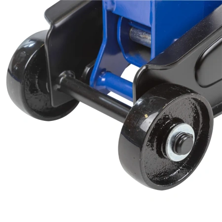 Домкрат подкатной гидравлический 2т (h min 133мм, h max 387мм) в кейсе