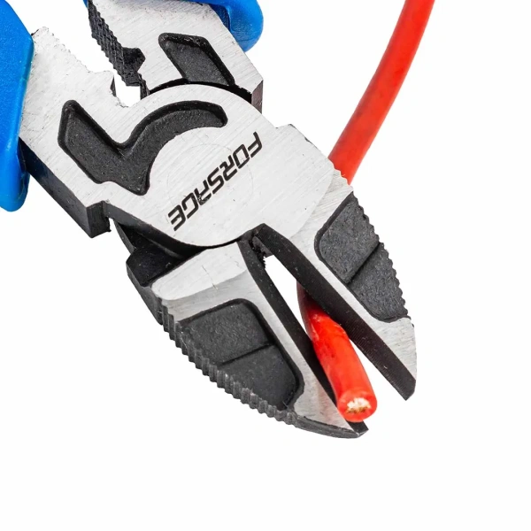 Бокорезы с эргономическими рукоятками+обжимка 160мм, на блистере