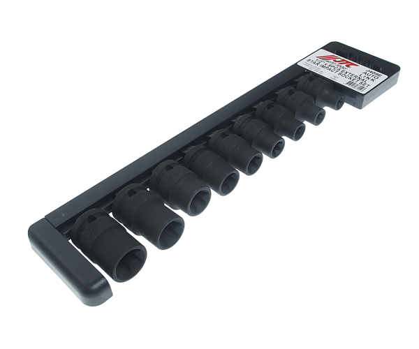 Набор головок торцевых ударных JTC J409E (1/2", TORX, Е10-Е24, 9 предметов)