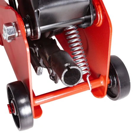 Домкрат подкатной гидравлический 2,5т ''Компакт''для кроссоверов и микроавтобусов +чехол для хранения(h min 135мм,h max 395)