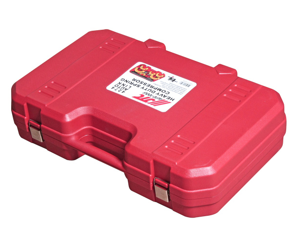 Набор инструментов для стяжки пружин с пневмоприводом JTC 4274 (3 пары захватов, ход 317 мм, в кейсе)