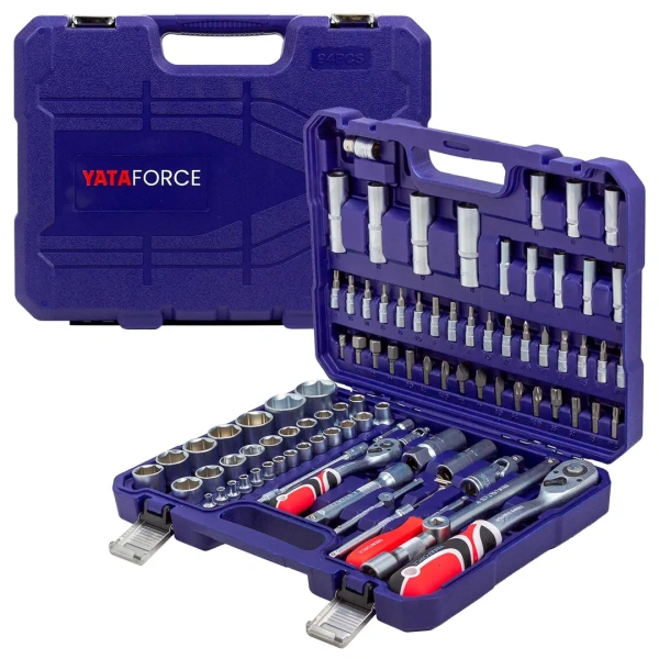 Набор инструментов 94пр.1/4'',1/2''(6гр.)(4-32мм)