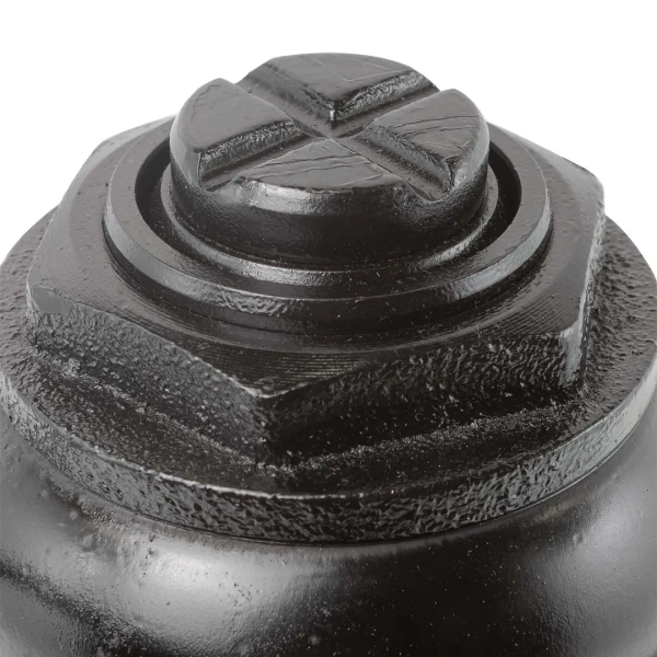 Домкрат бутылочный гидравлический двухштоковый ''Profi''20т с клапаном (h min-248мм, max-598мм,ход штока-290мм,ход винта-60мм)