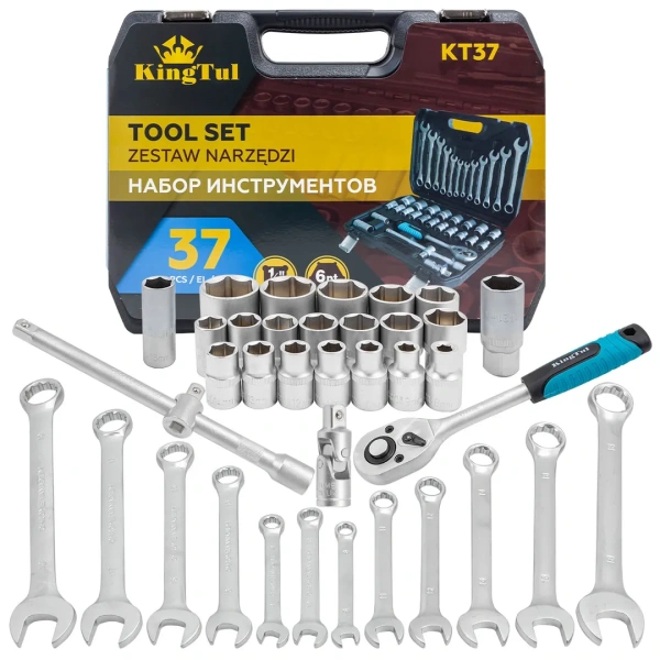 Набор инструментов 37пр. 1/2''6pt
