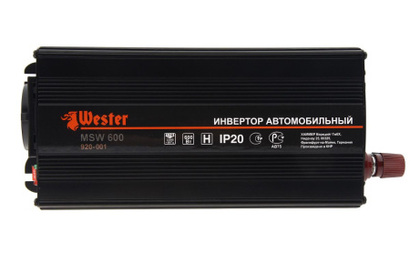 Преобразователь инверторный а/м WESTER MSW600
