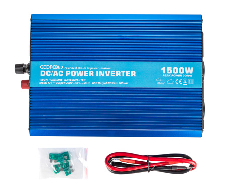 Автомобильный инвертор Geofox P 1500W/12v