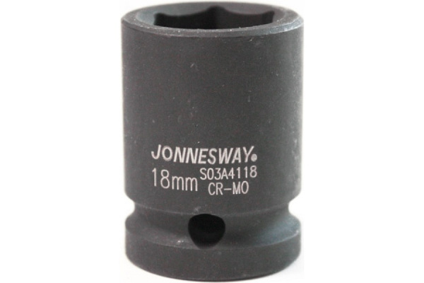 Головка торцевая ударная JONNESWAY S03A4118 (1/2";DR, 18 мм)