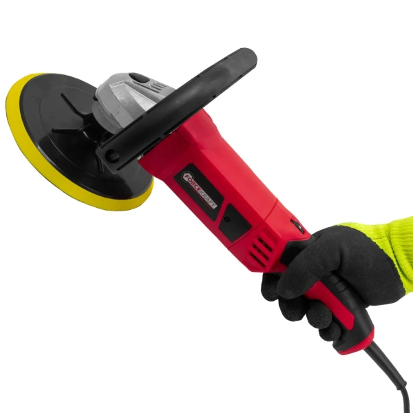 Полировальная машина электрическая (230V, 1200W, 800-3600 об/мин, диаметр круга-180мм)