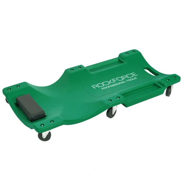 Лежак для автослесаря пластиковый на 6 колесах