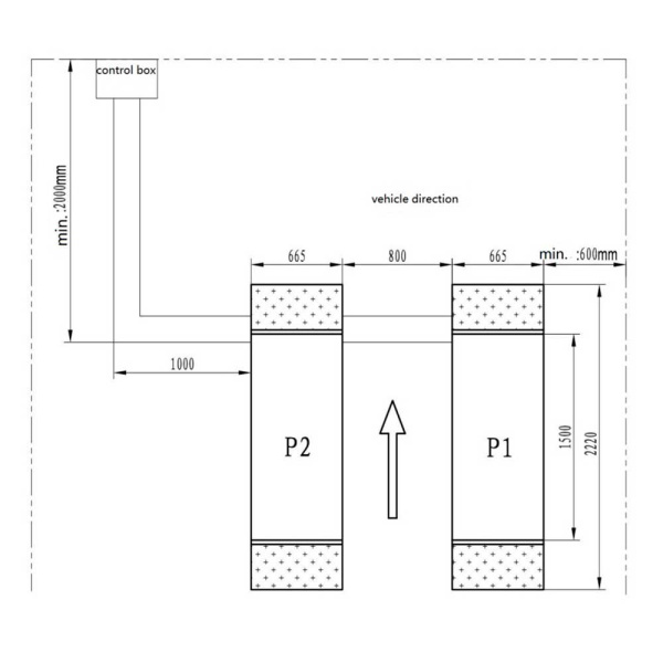 Ножничный подъёмник, г/п 3.5 т (напольная установка) Хорекс Авто HDSL-3.5SLE