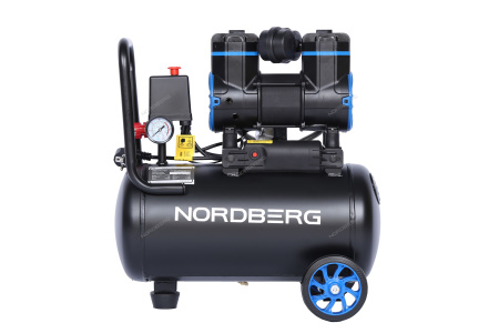 Компрессор безмасляный NORDBERG NCEO10/170 (220 В, ресивер 18 л, 170 л/мин)