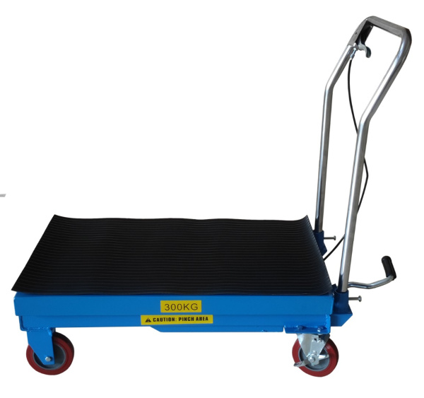 Тележка гидравлическая платформенная TLF-30 AE&T 300 кг