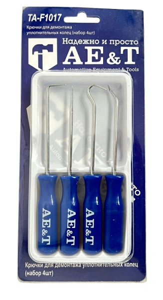 Крючки для демонтажа уплотнительных колец TA-F1017 (набор 4 шт)