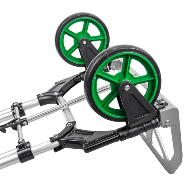 Тележка ручная складная с телескопической ручкой (г/п70кг,420х480х980мм-в разложенном полож.,255х480-рабочая площадка, 175мм-Ø колес)