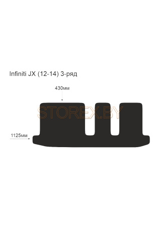 Infiniti JX (12-14) 3-ряд copy